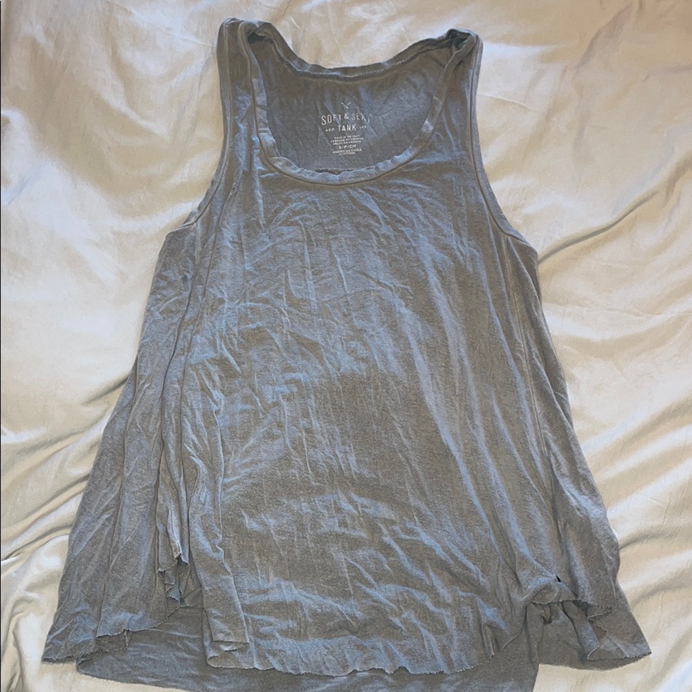 Women's Gray Tank Top